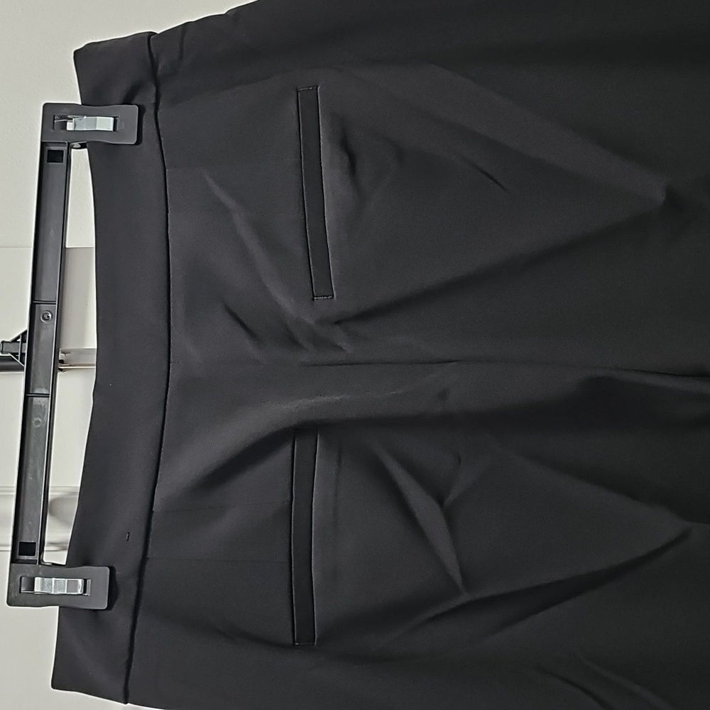 Express Editor Black Highrise Wide Leg Women's Pants Sz 12R Brand New W/tags - Picture 5 of 7